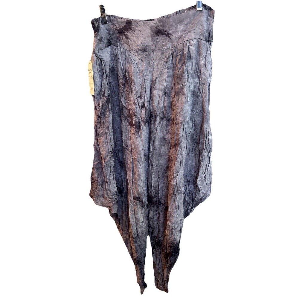 NWT Z‎ Avenue Balloon Tie Dye MC Hammer Baggy Boho Hippie Pants One size (Small)